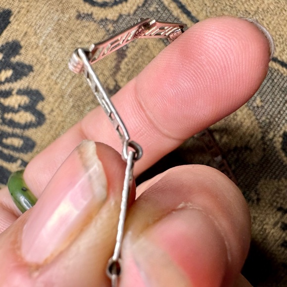 Vintage Silver hinged chain. - Picture 13 of 14